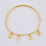 Pulso Roll On Casandra 4.55 g / 17.5 cm / 3.3 mm Oro Amarillo 18K