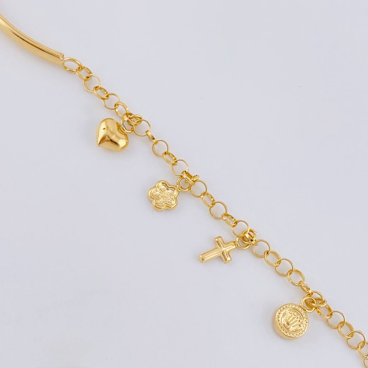 Pulso Roll On Casandra 4.55 g / 17.5 cm / 3.3 mm Oro Amarillo 18K