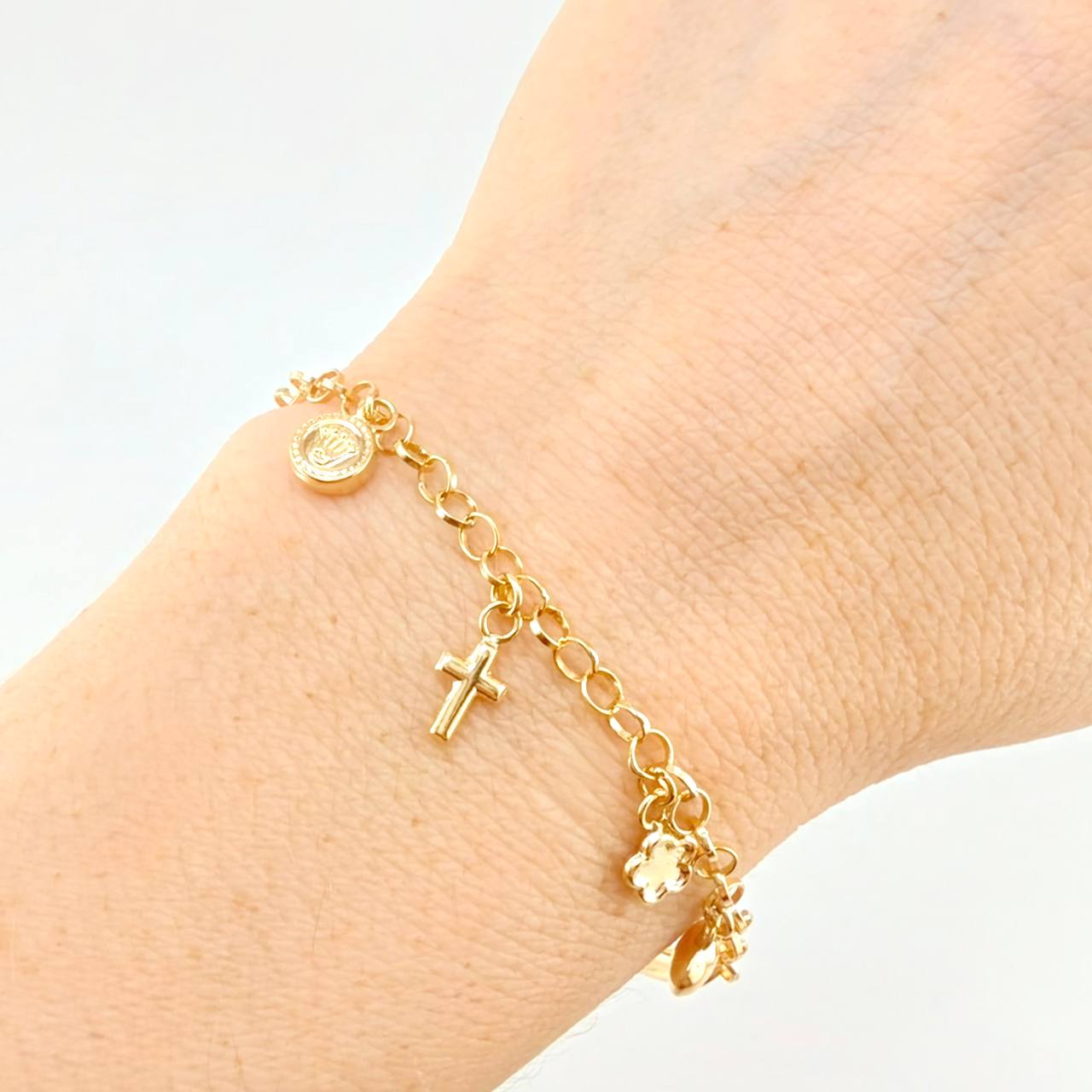 Pulso Roll On Casandra 4.55 g / 17.5 cm / 3.3 mm Oro Amarillo 18K