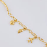 Pulso Roll On Casandra 4.3 g / 17.5 cm / 3.3 mm Oro Amarillo 18K