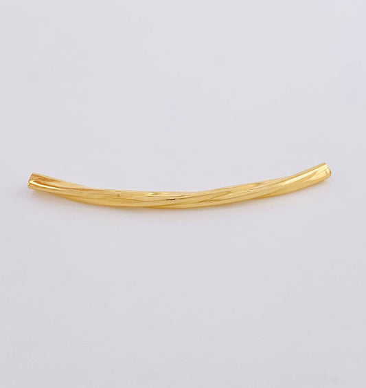 Herraje Cilindro 0.35 g / 3.8 cm Oro Amarillo 18K