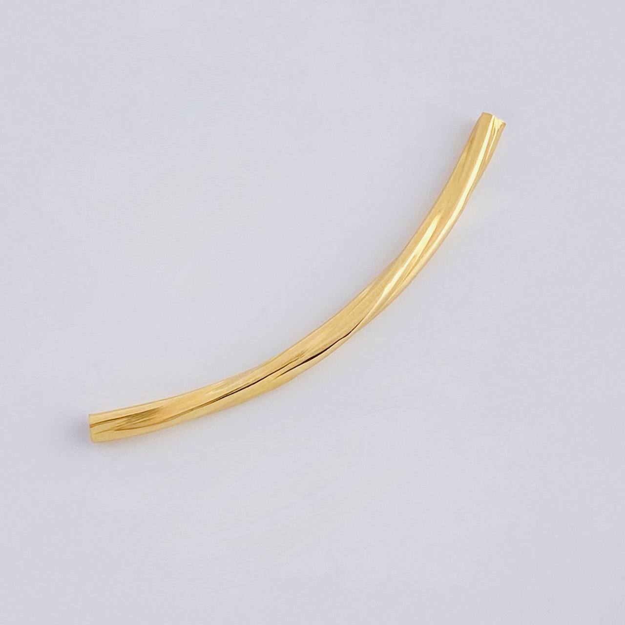 Herraje Cilindro 0.35 g / 3.8 cm Oro Amarillo 18K