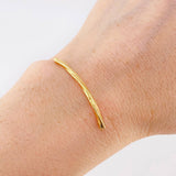 Herraje Cilindro 0.35 g / 3.8 cm Oro Amarillo 18K