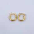 Candongas Sofi 1.15gr / 1.4cm / Espiral Oro Amarillo &