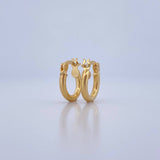 Candongas Sofi 1.15gr / 1.4cm / Espiral Oro Amarillo &