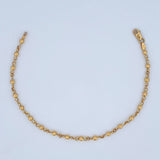 Pulso Tipo Militar 2.75gr / 18.8cm / Oro 18K $
