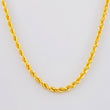 Cadena Lazo 2.9g / 50cm / 2.2mm Oro Amarillo 18K