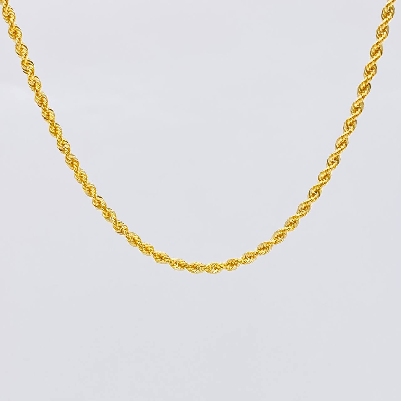 Cadena Lazo 4.45g / 50cm / 2.8mm Oro Amarillo 18K
