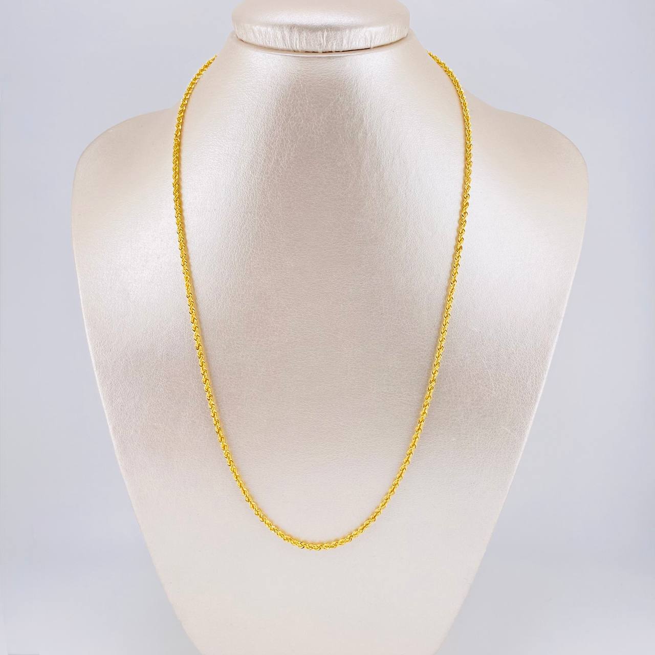Cadena Lazo 4.45g / 50cm / 2.8mm Oro Amarillo 18K