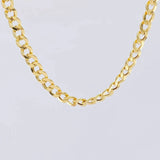 Cadena Cubana 10.45g / 60cm / 5.3mm Oro Amarillo 18K