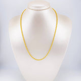 Cadena Lazo 4.05g / 45cm / 2.7mm Oro Amarillo 18K