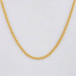 Cadena Cubana 2.05g / 60cm / 2mm Oro Amarillo 18K