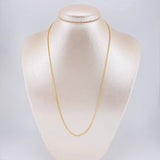 Cadena Cubana 2.05g / 60cm / 2mm Oro Amarillo 18K