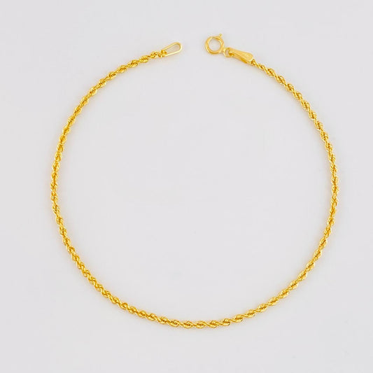 Pulso Lazo 0.8g / 20cm / 1.6mm Oro Amarillo 18K