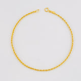 Pulso Lazo 0.65g / 17.7cm / 1.6mm Oro Amarillo 18K