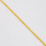 Pulso Lazo 0.65g / 16.9cm / 1.6mm Oro Amarillo 18K