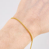 Pulso Lazo 0.65g / 17.7cm / 1.6mm Oro Amarillo 18K