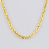 Cadena Lazo 3.3g / 50cm / 2.15mm Oro Amarillo 18K