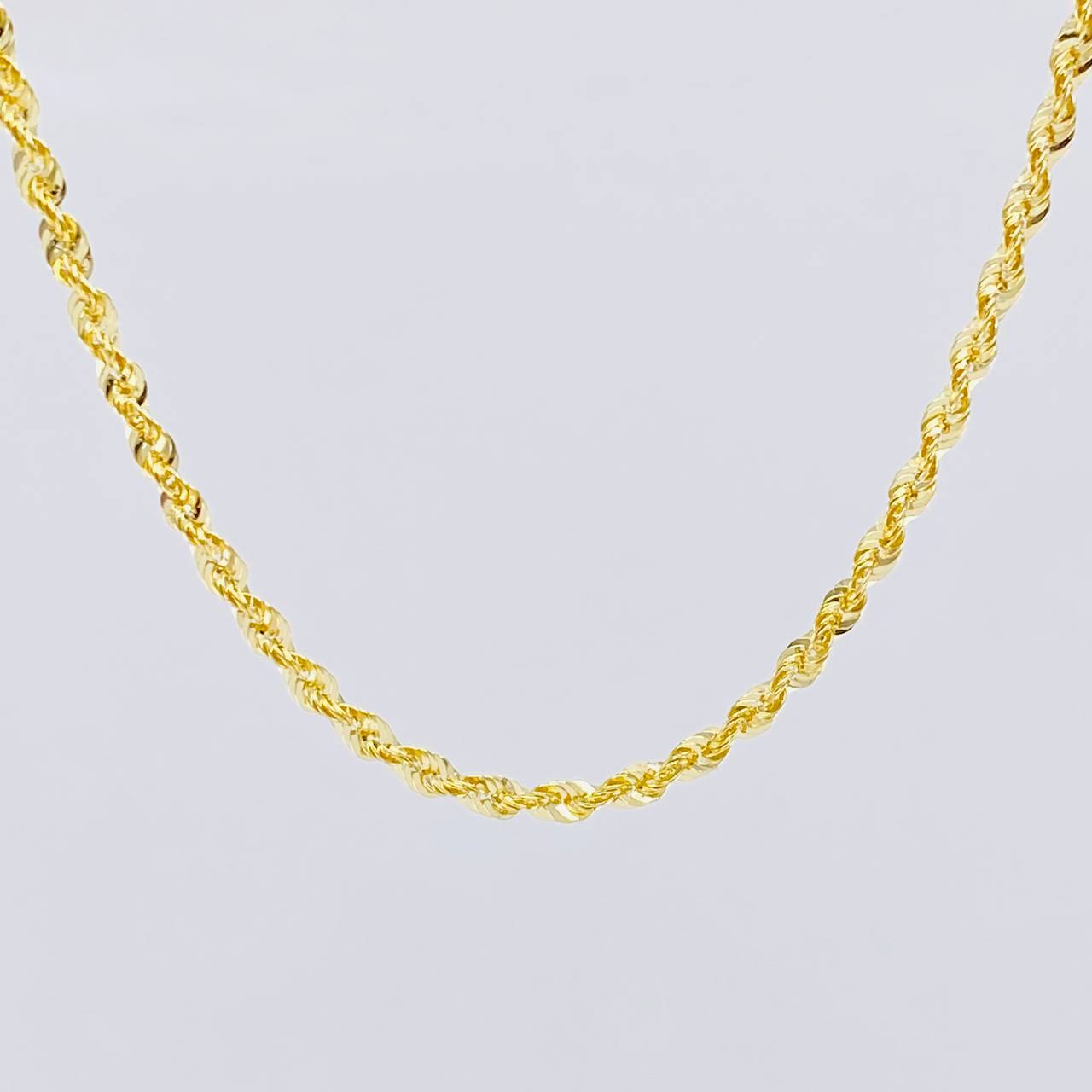 Cadena Lazo 3.35g / 50cm / 2.6mm Oro Amarillo 18K