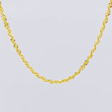 Cadena Lazo 3.35g / 50cm / 2.6mm Oro Amarillo 18K