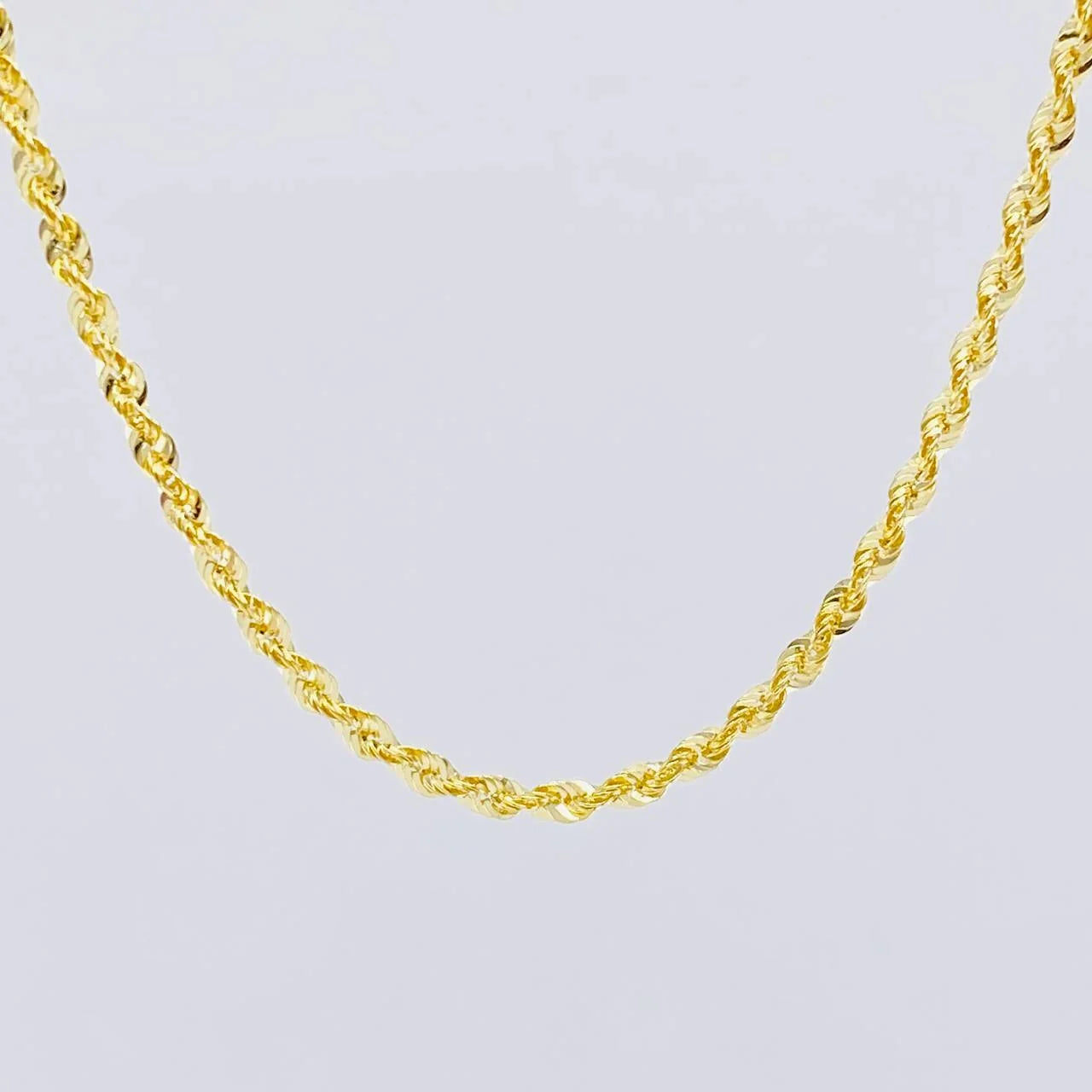 Cadena Lazo 3.3g / 50cm / 2.15mm Oro Amarillo 18K