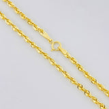 Cadena Lazo 3.1g / 45cm / 2.65mm Oro Amarillo 18K