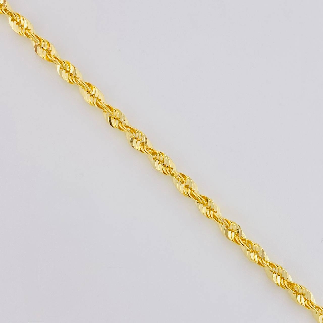 Cadena Lazo 3.35g / 50cm / 2.6mm Oro Amarillo 18K