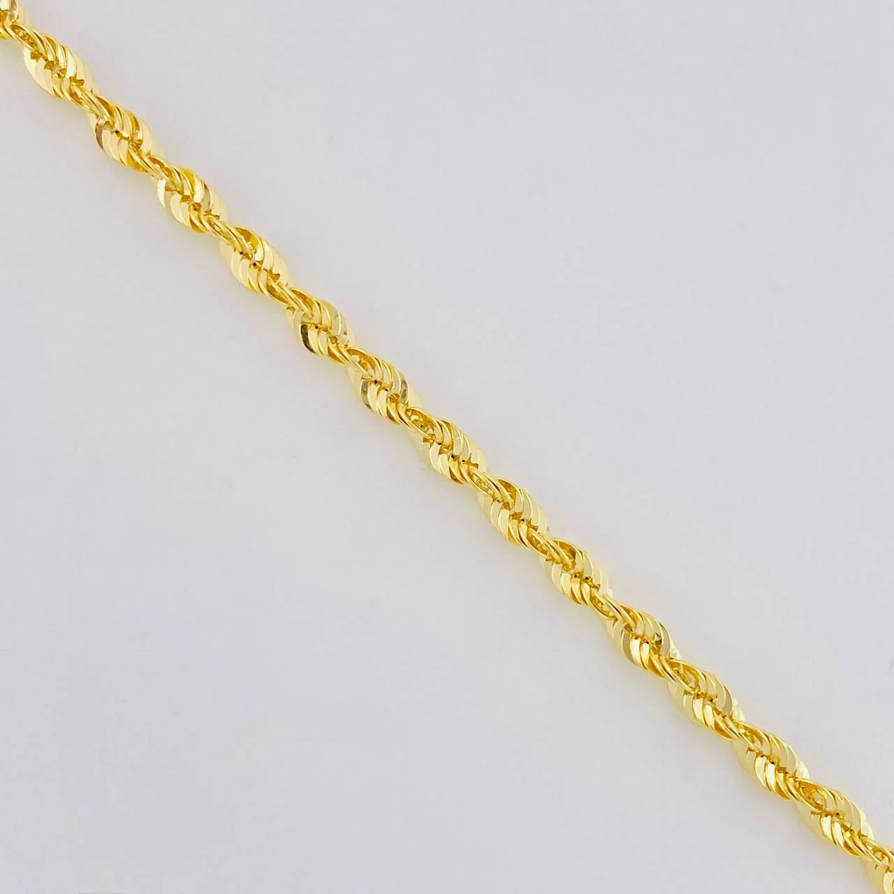 Cadena Lazo 3.1g / 50cm / 2.15mm Oro Amarillo 18K