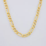 Cadena Figaro 7.8g / 60cm / 4.3mm Oro Amarillo 18K