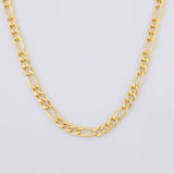 Cadena Figaro 2.6g / 60cm / 2.6mm Oro Amarillo 18K