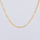 Cadena Figaro 3.7g / 60cm / 3.2mm Oro Amarillo 18K