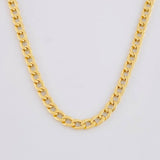 Cadena Cubana 3.25g / 45cm / 3.1mm Oro Amarillo 18K