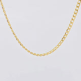 Cadena Cubana 4.15g / 50cm / 2.1mm Oro Amarillo 18K