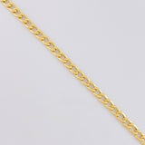 Cadena Cubana 3.65g / 50cm / 3.1mm Oro Amarillo 18K