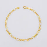 Pulso Figaro 1.5g / 19cm / 3.55mm Oro Amarillo 18K