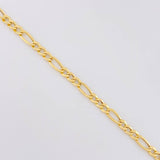 Pulso Figaro 1.6g / 20.3cm / 3.55mm Oro Amarillo 18K
