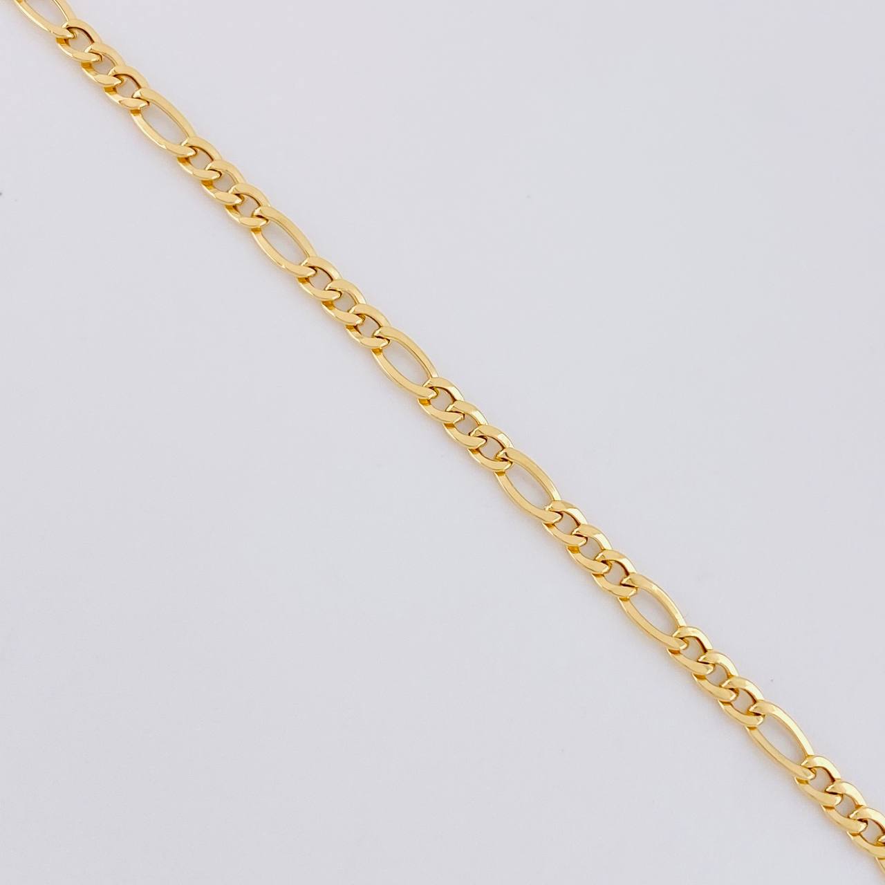 Pulso Figaro 0.65g / 18.7cm / 1.8mm Oro Amarillo 18K