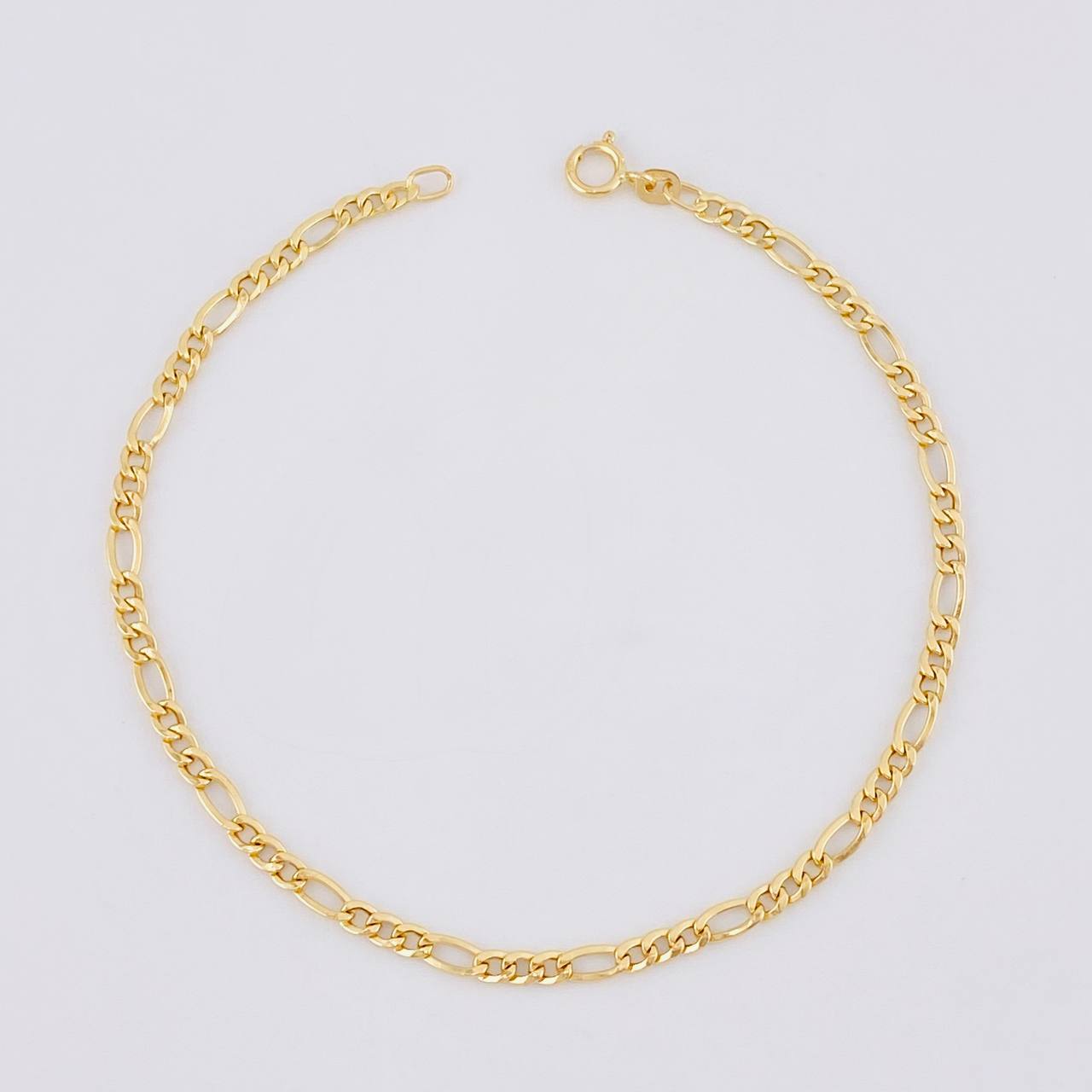 Pulso Figaro 0.7g / 19.8cm / 1.95mm Oro Amarillo 18K