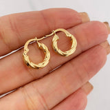 Candongas Gala 1.8g / 1.5cm Oro Amarillo 18K