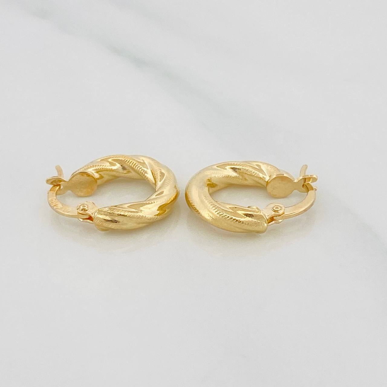 Candongas Gala 1.8g / 1.5cm Oro Amarillo 18K
