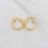 Candongas Susi 1.05g / 1.5cm Oro Amarillo 18K