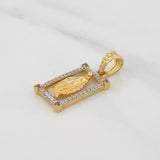 Dije Medalla Virgen Milagrosa 2.55g / 2.5cm Oro Amarillo 18K