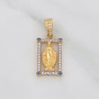 Dije Medalla Virgen Milagrosa 2.55g / 2.5cm Oro Amarillo 18K