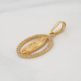 Dije Medalla Virgen Guadalupe 1.45g / 2.3cm Oro Amarillo 18K