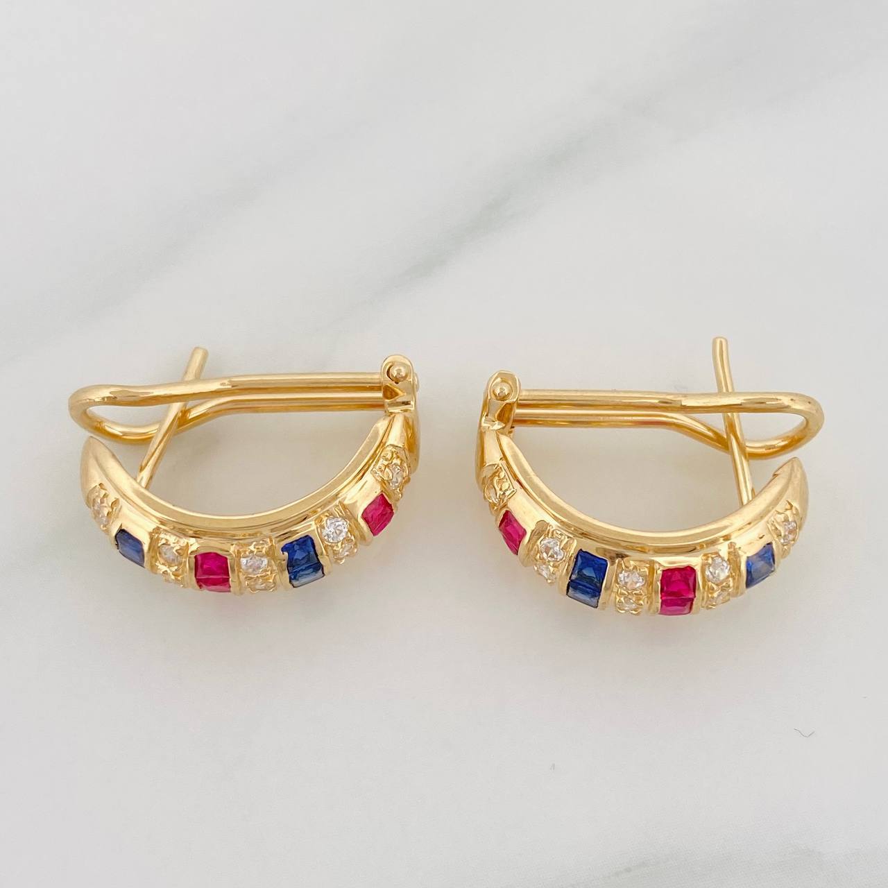 Candongas Imperial 6.4g / 2cm Oro Amarillo 18K