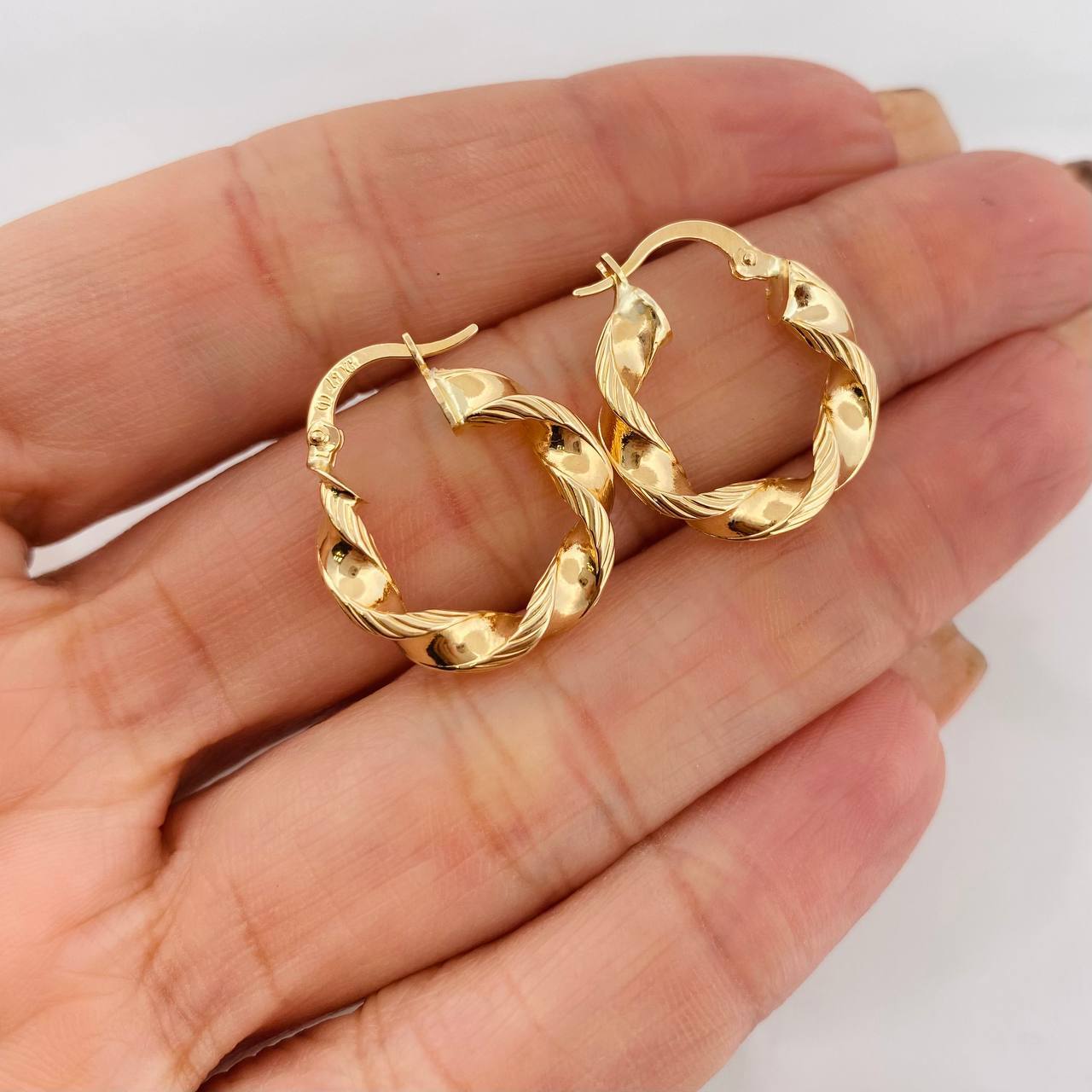 Candongas Pupi 2.7g / 2cm Oro Amarillo 18K
