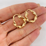 Candongas Pupi 2.7g / 2cm Oro Amarillo 18K