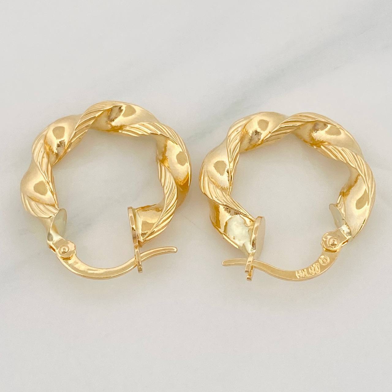 Candongas Pupi 2.7g / 2cm Oro Amarillo 18K