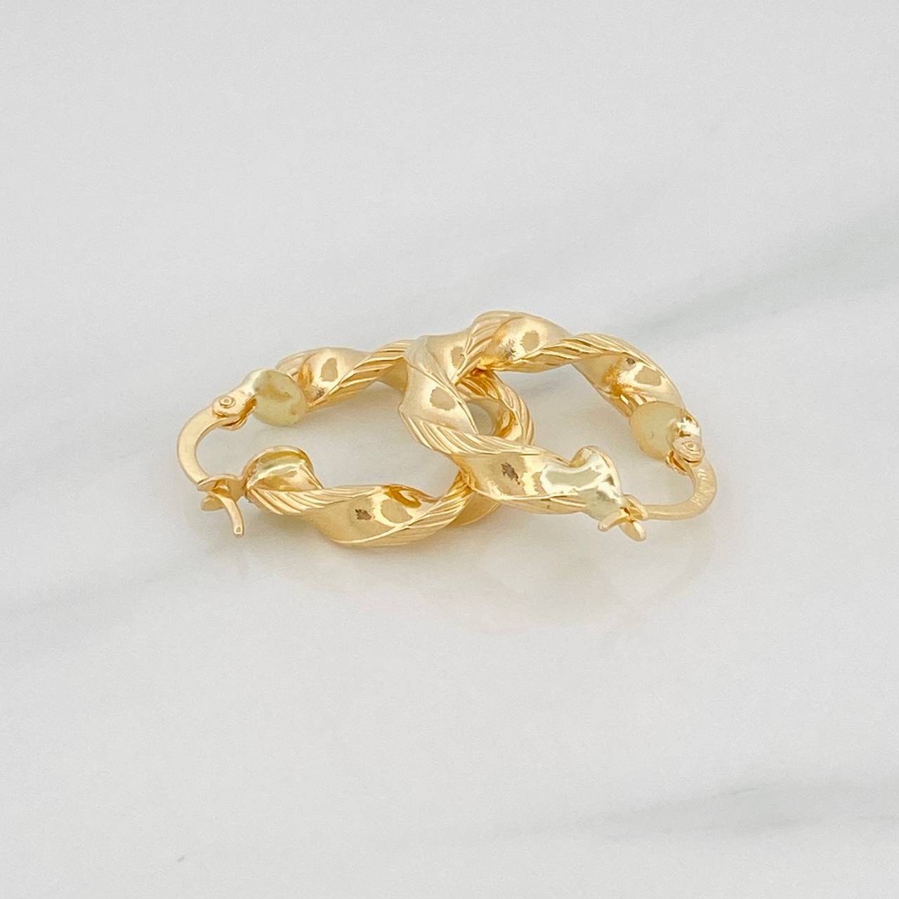 Candongas Pupi 2.7g / 2cm Oro Amarillo 18K