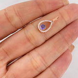 Dije Halo Gota 0.9g / 1cm Oro Rosa 18K